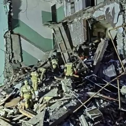 Mulher e criança morrem na Rússia após drone ucraniano atingir prédio