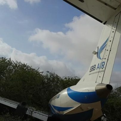 Avião da Embraer derrapa na pista no Quênia, passageiros ilesos