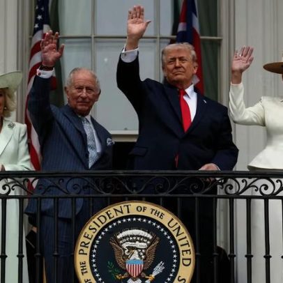 Trump retira tarifa de uísque escocês em homenagem ao rei Charles