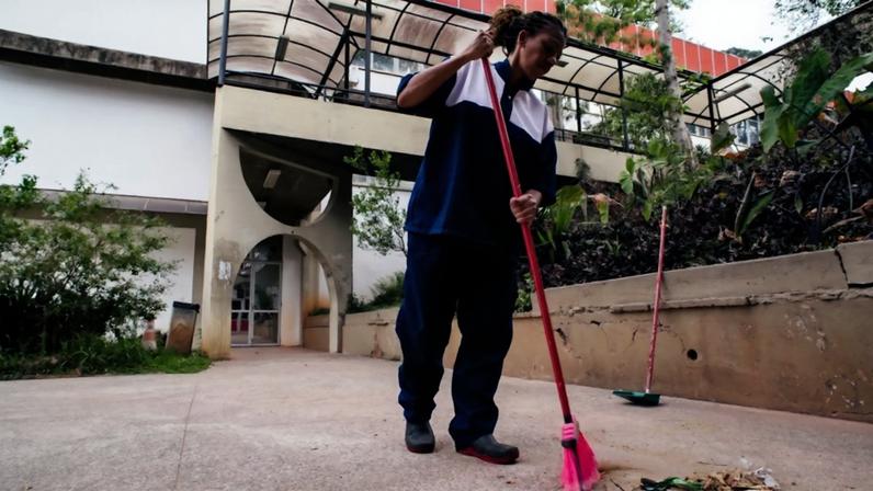 Trabalhadoras terceirizadas ainda lutam pelos seus direitos na USP – Foto: Arquivo pessoal/Rafael Barros