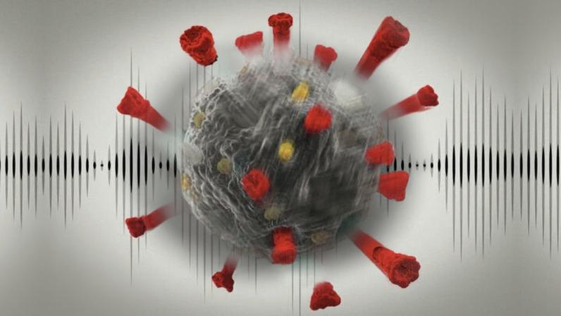 Ondas sonoras de alta frequência podem destruir vírus como sars-cov-2, H1N1 e outros sem causar danos a células, sendo alternativa para novos tratamentos.