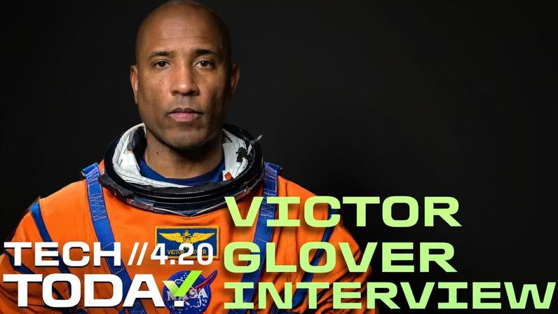 Victor Glover in space