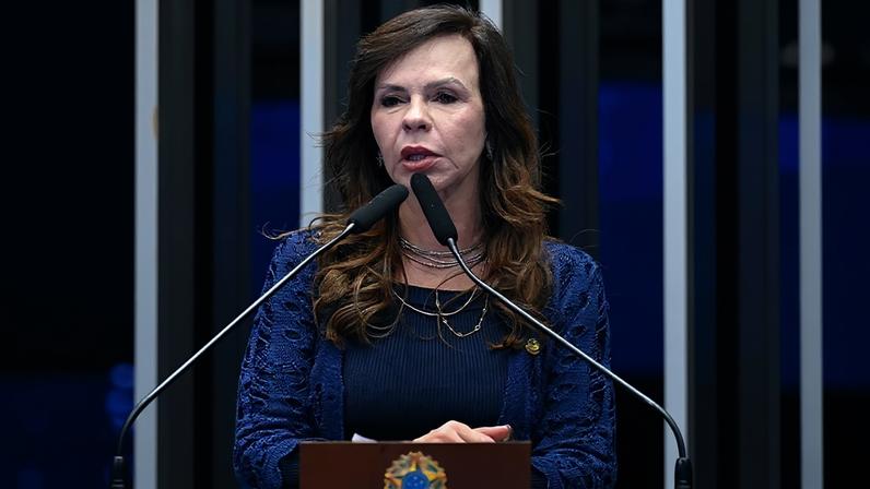 Em discurso, à tribuna, senadora Professora Dorinha Seabra (União-TO).