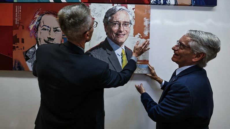 Imagem de Aluísio Segurado passou a integrar a galeria de pró-reitores de Graduação – Foto: Marcos Santos