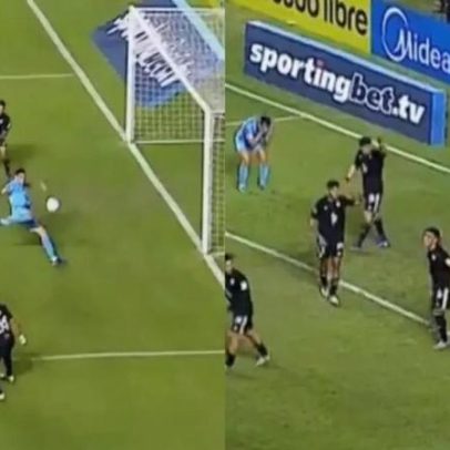 Jogador perde gol incrível do ano na Sul-Americana