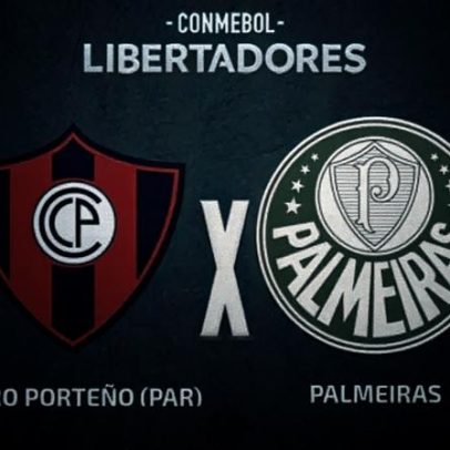 Cerro Porteño x Palmeiras: onde assistir, escalações e arbitragem