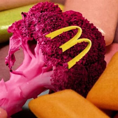 McDonald's cria brócolis com sabor de chiclete para atrair crianças