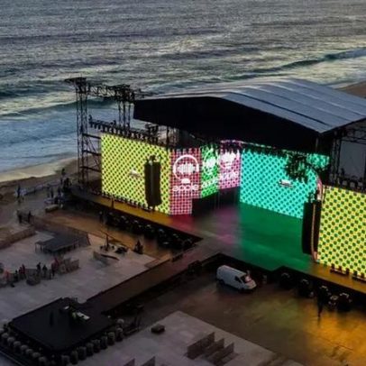 Polícia libera montagem do palco após perícia no Rio