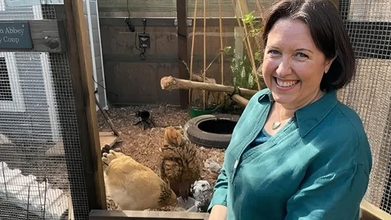 Clare Howard was one of the first people to be vaccinated against the bird flu strain