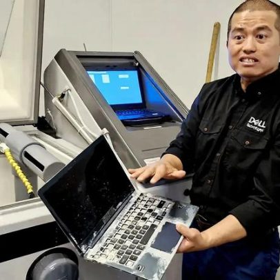 Laboratórios da Dell testam laptops com 110 dB de ruído e quedas repetidas