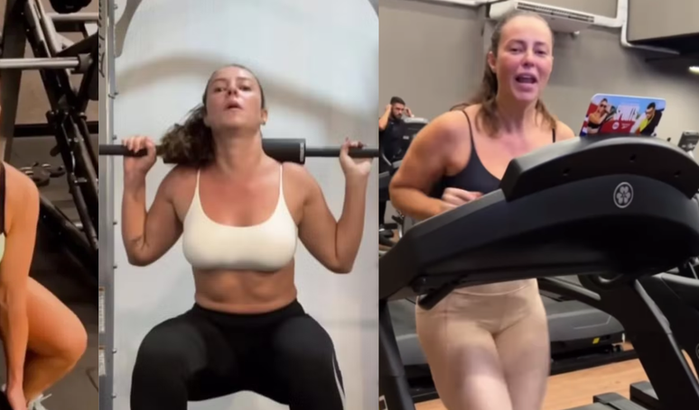 Paolla Oliveira, 44 anos: 'Estar em movimento me deixa viva. É a minha forma de me animar, cuidar de mim e manter o corpo e a mente ativos'.