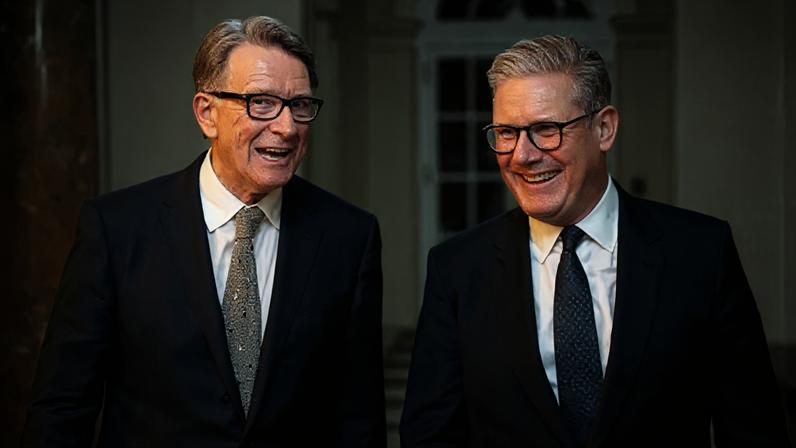 The row over the appointment of Lord Mandelson, pictured here with the PM last year, has blown up again over the past week