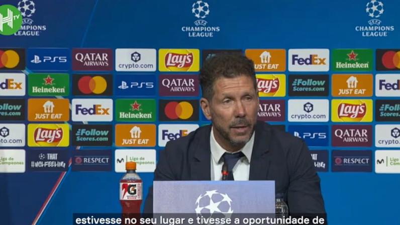 Diego Simeone faz uma homenagem emocionante a Antoine Griezmann, elogiando seu impacto, humildade e legado enquanto o atacante se prepara para deixar o Atlético de Madrid ao fim da temporada.