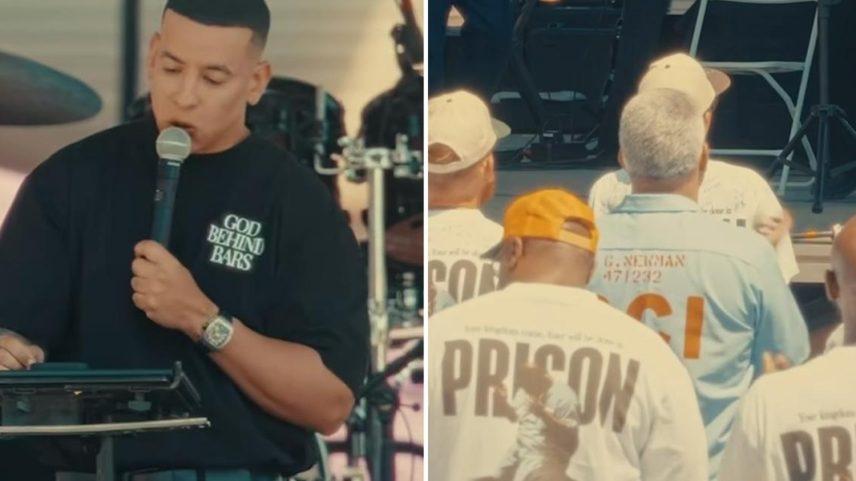 Daddy Yankee prega evangelho a 2.000 detentos em prisão nos EUA