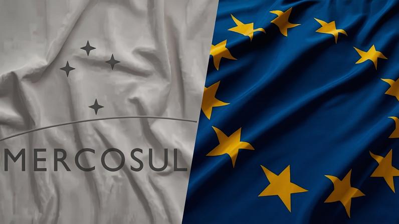 Acordo Mercosul-UE (Foto: Reprodução/ Instituto de Pesquisa Econômica Aplicada)