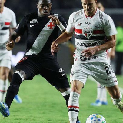 Vasco vence o São Paulo de virada em São Januário pelo Brasileirão