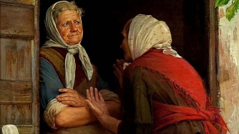 ‘Nothing kills a loving relationship faster than thinking that a person has exhausted their capacity to surprise you,’ writes Eleanor Gordon-Smith. Painting: Two Women Talking by Carl Bloch (1874). Illustration: Nivaagaards Malerisamling/Creative Commons
