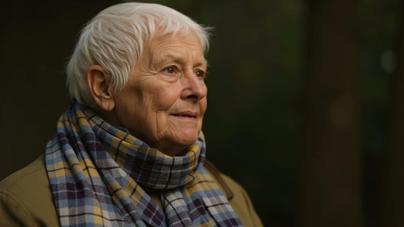 Judi Dench in her garden. Photographs: RHS