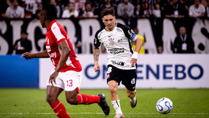 Rodrigo Garro voltou a estar em alta no Corinthians depois de altos e baixos na temporada 2025 — Foto: Rodrigo Coca/Agência Corinthians