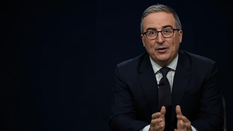 John Oliver: ‘There is something so grim about these sites turning every aspect of our lives into a bet.’ Photograph: YouTube