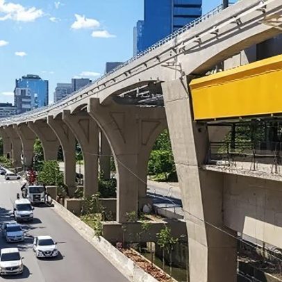 Monotrilho da Linha 17-Ouro inaugurado em março paralisado por falha elétrica