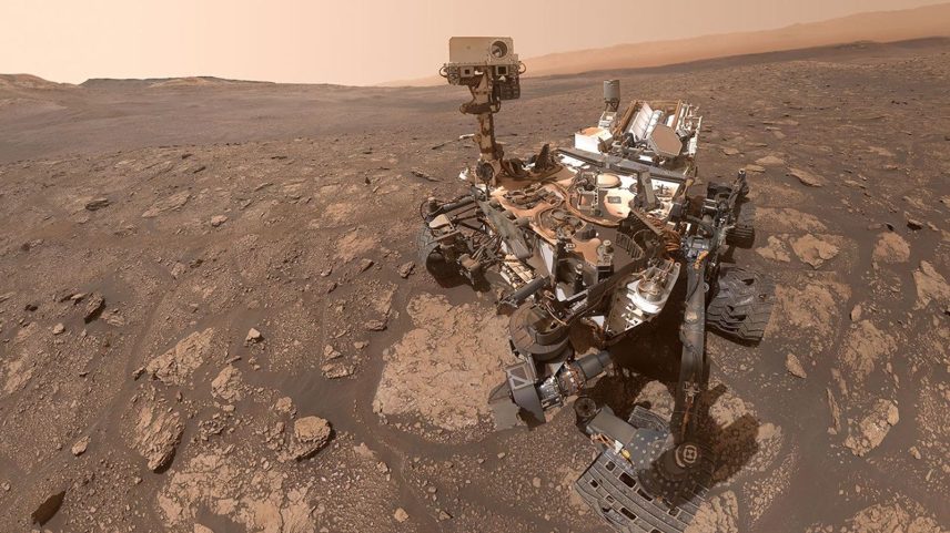 NASA’s Curiosity Mars rover took this selfie on Oct. 25, 2020, after drilling a rock sample from a spot nicknamed “Mary Anning.” After years of extensive analysis, the sample has revealed the greatest diversity of organic molecules ever found on Mars.