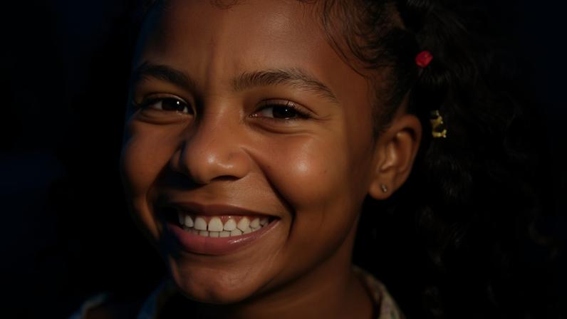 Bela, filha mais nova da Simone