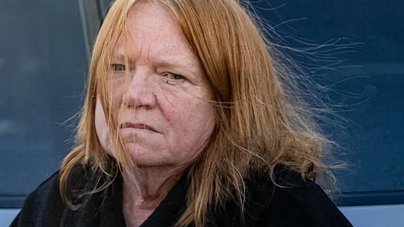 Asa Ellerup, the estranged wife of Rex Heuermann, arrives at the Suffolk county court for a scheduled court appearance in connection with the Gilgo Beach serial killings, in Riverhead, New York on 8 April 2026.