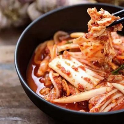 Kimchi: prato coreano valorizado pela saúde