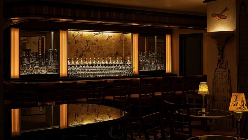 The legendary Bemelmans Bar at The Carlyle (A Rosewood Hotel) has hosted many high-profile guests down the decades.