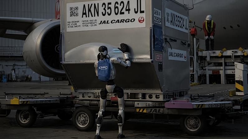 Japan Airlines testa robôs humanoides como auxiliares no manuseio de aeronaves