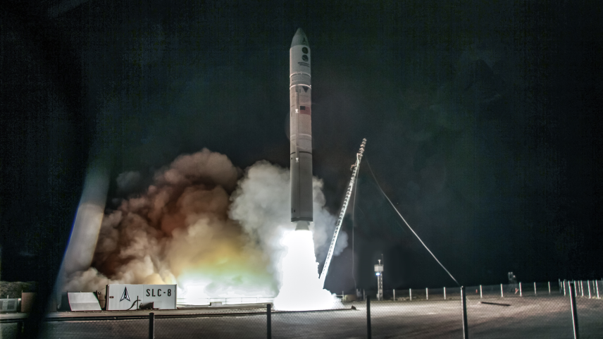 A Northrop Grumman Minotaur IV rocket launches the Department of War Space Test Program S29A (STP-S29A) mission on April 7, 2026, from Space Launch Complex 8 at Vandenberg Space Force Base in California. The STP-S29A mission carried a variety of DoW, U.S. Space Force, and academic institution payloads into orbit, including a payload for NASA’s CubeSat Launch Initiative.