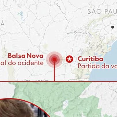 Herdeiro do Barigüi morre em acidente no PR; caminhão autuado por má conservação