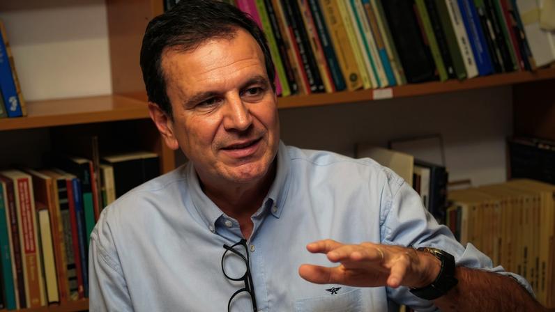 Troca de farpas entre Eduardo Paes (foto) e Douglas Ruas se intensificou na quinta-feira (23) — Foto: Tomaz Silva/Agência Brasil - 20/3/2024