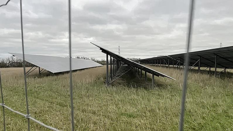 Os problemas por trás de uma fazenda solar de £34 milhões