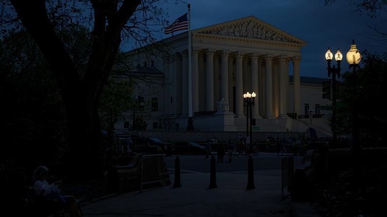 The supreme court in Washington DC on 1 April 2026.