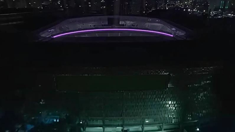 Nubank teve pedido rejeitado para instalar painel de LED no estádio do Palmeiras