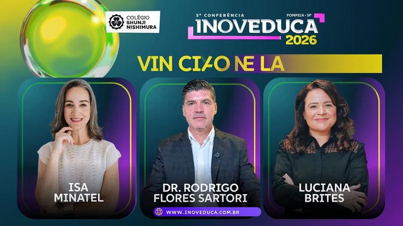 Inovaeduca 2026 abre inscrições para educadores desenvolverem educação brasileira