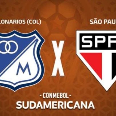 Millonarios x São Paulo AO VIVO às 20h pela Voz do Esporte