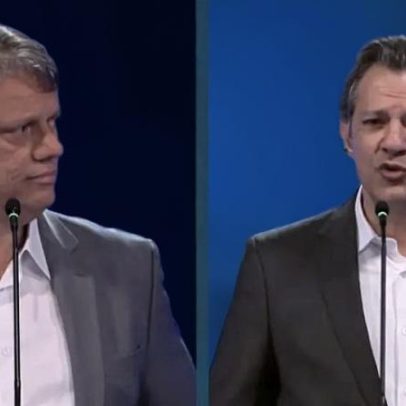Mercado financeiro reage à nova pesquisa entre Tarcísio e Haddad