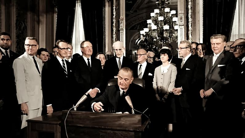 When President Lyndon B. Johnson signed the Voting Rights Act, he set off tectonic shifts in American politics.