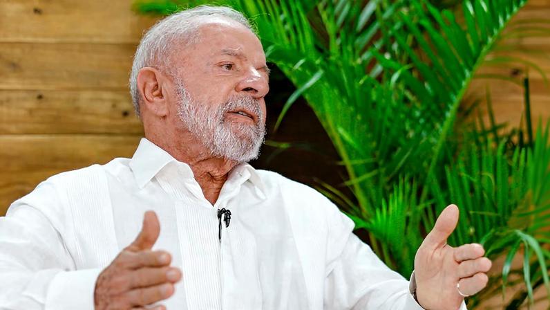 'Vamos anular esse leilão porque o povo pobre não pagará o preço dessa guerra', disse Lula à RECORD