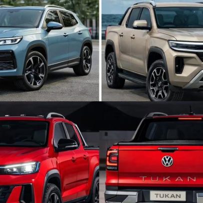 VW revela segredos da Nova Amarok, SUV médio e Tukan híbrida