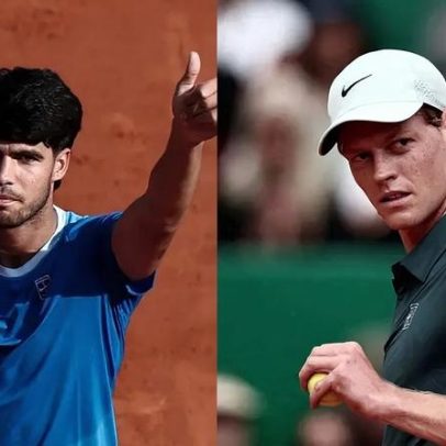Alcaraz x Sinner decidem Monte Carlo: horário e onde assistir