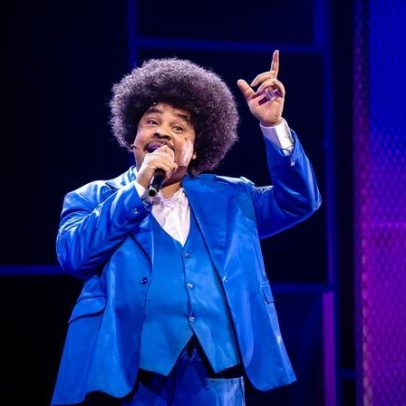 Ator revive Tim Maia no palco do último show do cantor