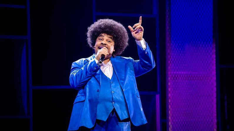 Ator revive Tim Maia no palco do último show do cantor