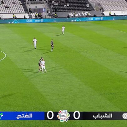 Al Shabab empata com Al Fateh na Saudi Pro League