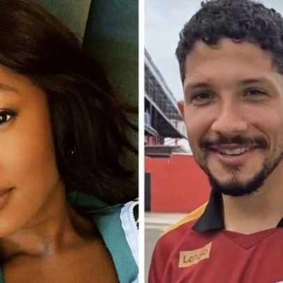 Yuri mostra sua bebê com Iza; parede rabiscada pela criança