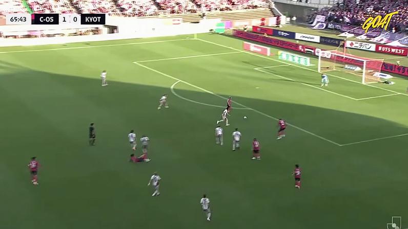 Cerezo Osaka - Kyoto Sanga 2 - 0 | GOL - Shion Homma