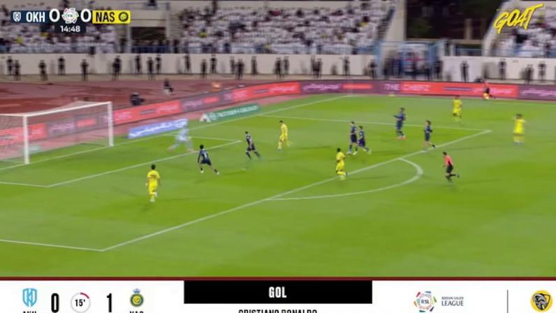 Al Akhdoud - Al Nassr 0 - 1 | GOL - Cristiano Ronaldo